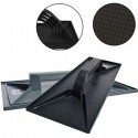 FRATTAZZO FRATTONE in plastica raschiatore 14x44 cm nero manico intonaco malte