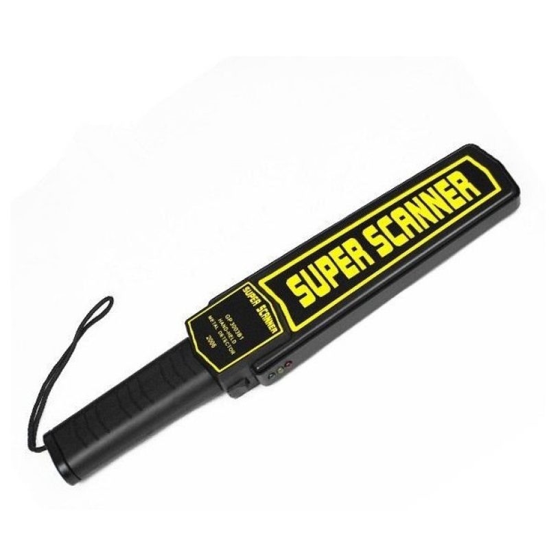 Scanner metaldetector rilevatore sicurezza metalli cercametalli rileva portatile