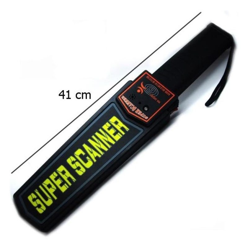 Scanner metaldetector rilevatore sicurezza metalli cercametalli rileva portatile