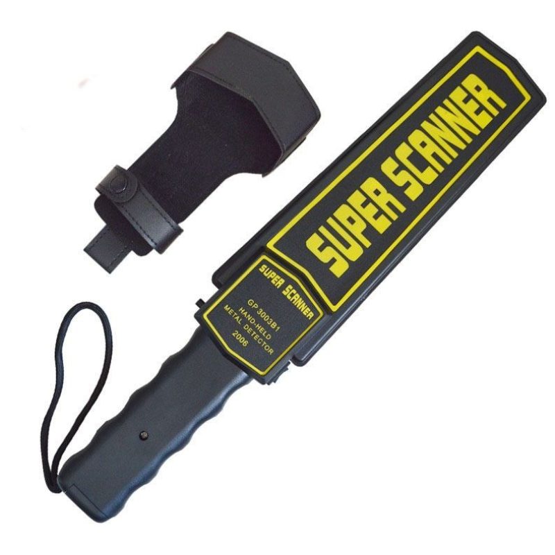 Scanner metaldetector rilevatore sicurezza metalli cercametalli rileva portatile