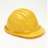 Ares ELM Elmetto casco di protezione in polietilene giallo caschett...