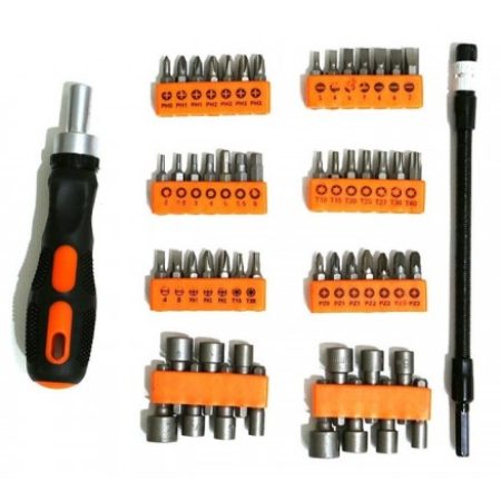 Hongu Elettronics Kit Cacciavite Cricchetto con Flessibile Multiuso...