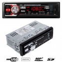 1233 Autoradio Auto Stereo MP3 WMA USB SD MMC AUX Display LCD 50W4 telecomando