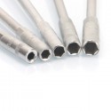 2x CHIAVE A T lunga acciaio al chrome vanadium bussola esagonale da 11 a 19 mm