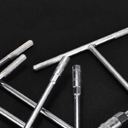 Hongu Elettronics 2x Chiave a T Lunga Acciaio al Chrome Vanadium Bu...