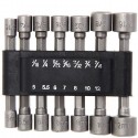 Set inserti chiavi a bussola avvitatore 14 PZ ATTACCO 1/4" esagonale codolo