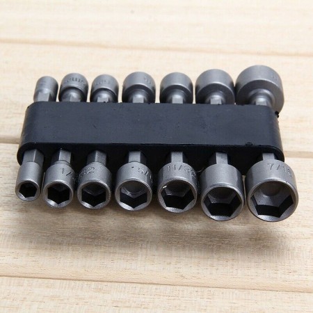 Set inserti chiavi a bussola avvitatore 14 PZ ATTACCO 1/4" esagonale codolo