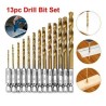 Hongu SET 13pz punte per trapano avvitatore codolo esagonale 1,5/6,...