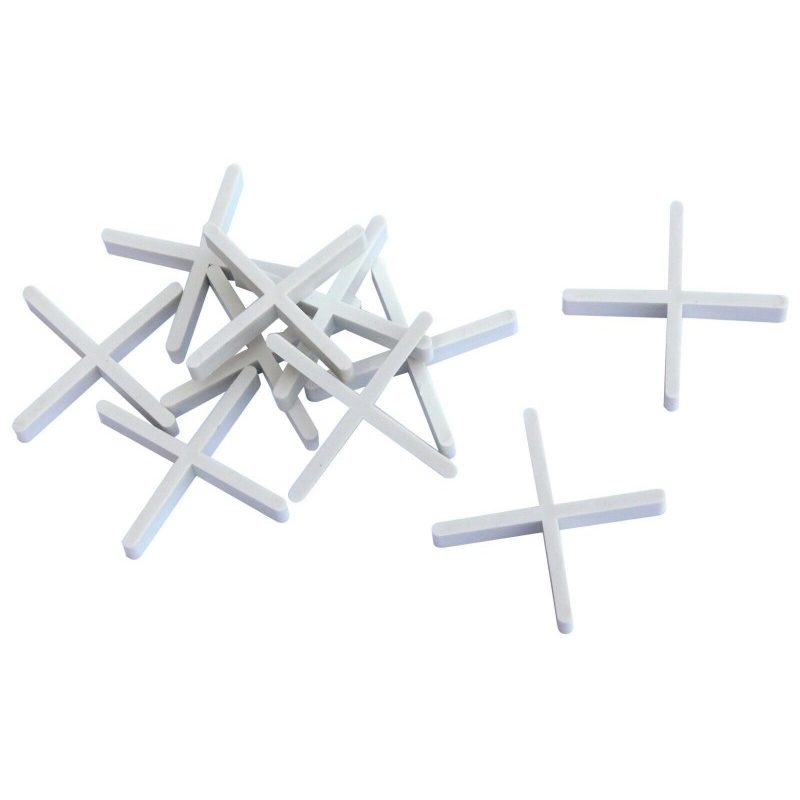 Hongu Distanziatori bianchi a croce 1mm per piastrelle 1000pz posa ...