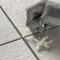 Distanziatori bianchi a croce 4mm per piastrelle 350pz posa pavimento mattoni