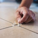 Distanziatori bianchi a croce 4mm per piastrelle 350pz posa pavimento mattoni