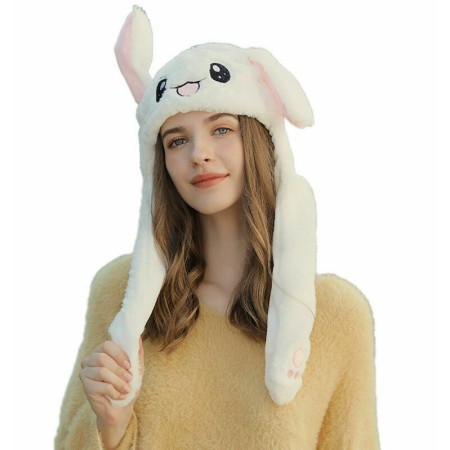 INSERZIONE RISERVATA- LOTTO 15x Cappello Coniglio Orecchie Peluche Animali in Movimento premendo con airbag