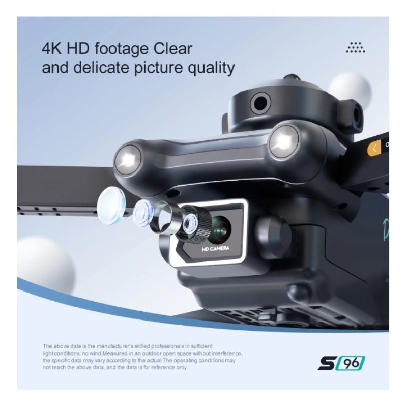 DOBO Mini drone S96 con fotocamera 4K HD elicottero telecomandato g...