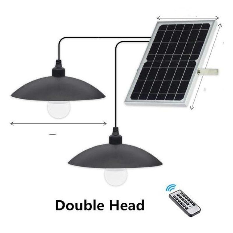 DOBO 2x Lampadario lampada pannello solare esterno sospensione tele...