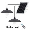 DOBO 2x Lampadario lampada pannello solare esterno sospensione tele...