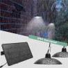 DOBO 2x Lampadario lampada pannello solare esterno sospensione tele...