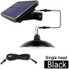 DOBO 2x Lampadario lampada pannello solare esterno sospensione tele...