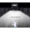 DOBO Lampada faro solare per esterni sensore di movimento impermeab...