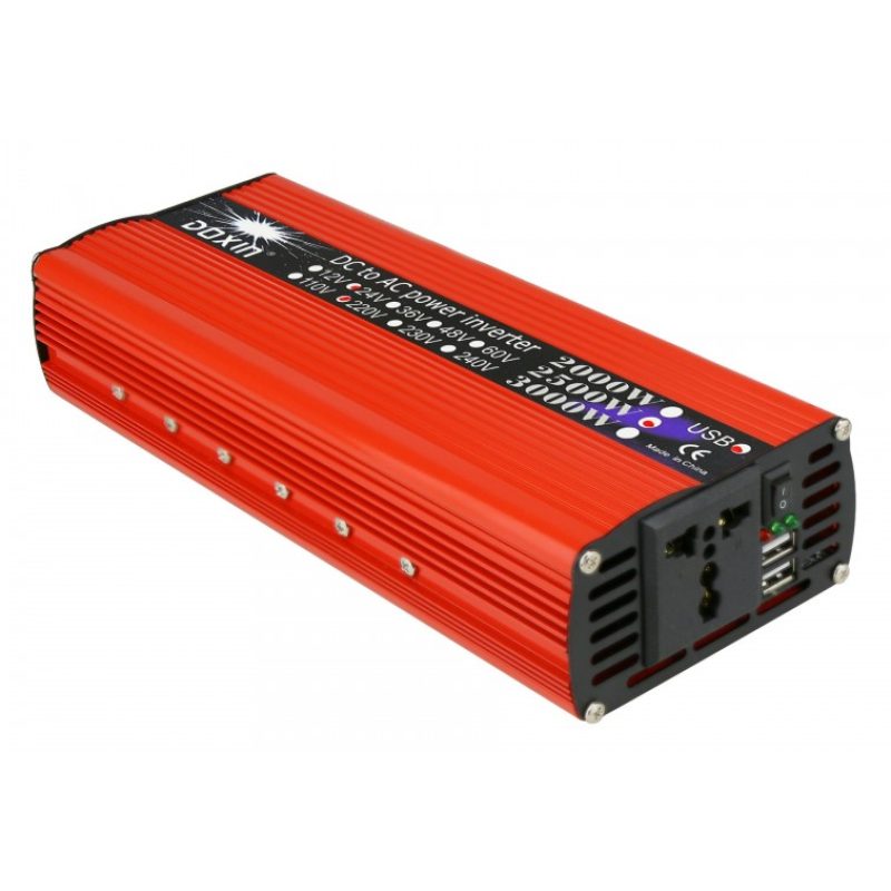 Inverte onda sinusoidale 3000W 12V 220V Power Inverter Convertitore...