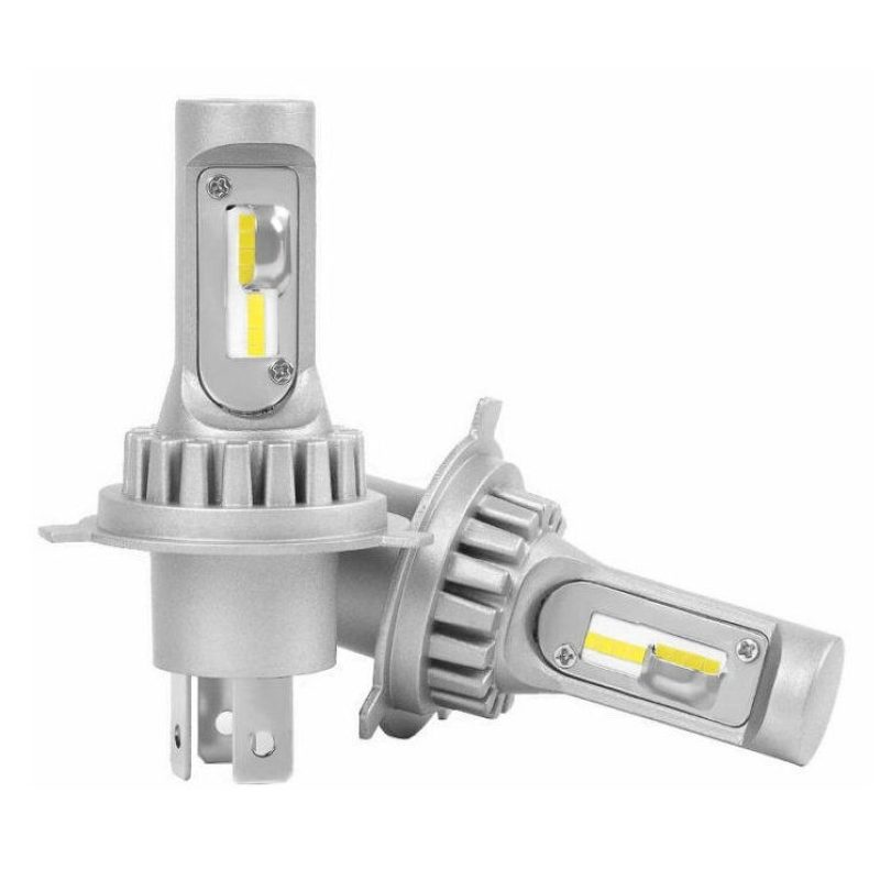 Hongu Coppia lampadine lampade fari LED h4 M9 led matrix 6000K no s...