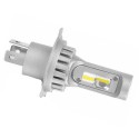 Coppia lampadine lampade fari LED h4 M9 led matrix 6000K no senza ventola