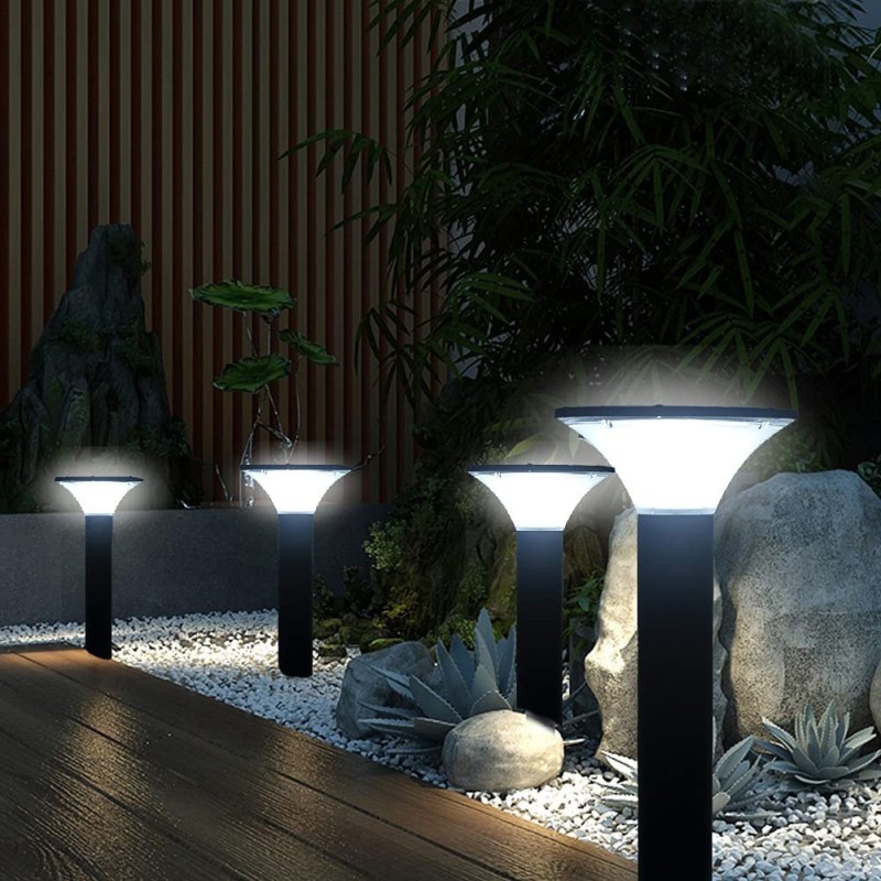 Hongu Lampione lampada da esterno lampioncino solare giardino telec...
