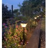 Hongu Lampione lampada da esterno lampioncino solare giardino telec...