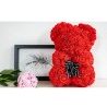Hongu Orsetto di rose artificiale rosa 25cm idea regalo per anniver...