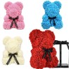 Hongu Orsetto di rose artificiale rosa 40cm idea regalo per anniver...