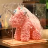 Hongu Unicorno di rose artificiali led 25 cm idea regalo anniversar...