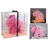 Hongu Unicorno di rose artificiali led 25 cm idea regalo anniversar...
