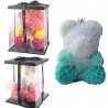 Hongu Orsetto di rose artificiale led idea regalo anniversario san ...