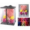 Hongu Orsetto di rose artificiale led idea regalo anniversario san ...