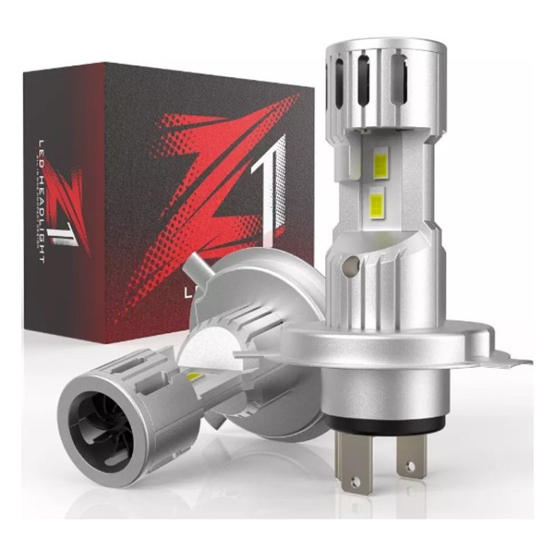 Hongu Z1 Lampadine H4 faro per auto LED con ventola integrata fari ...