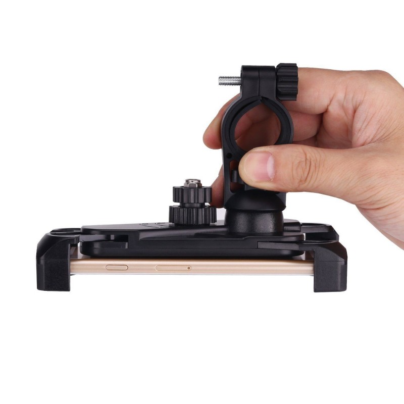 Supporto porta cellulare bici manubrio bicicletta specchietto regolabile