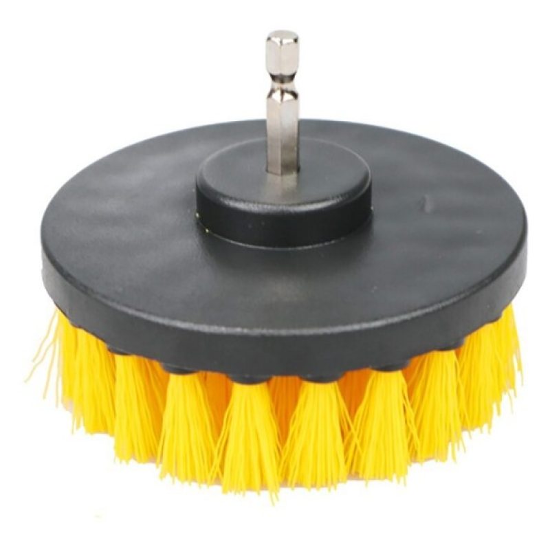 Hongu Set 4 spazzole trapano avvitatore attacco 1/4 setole sintetic...