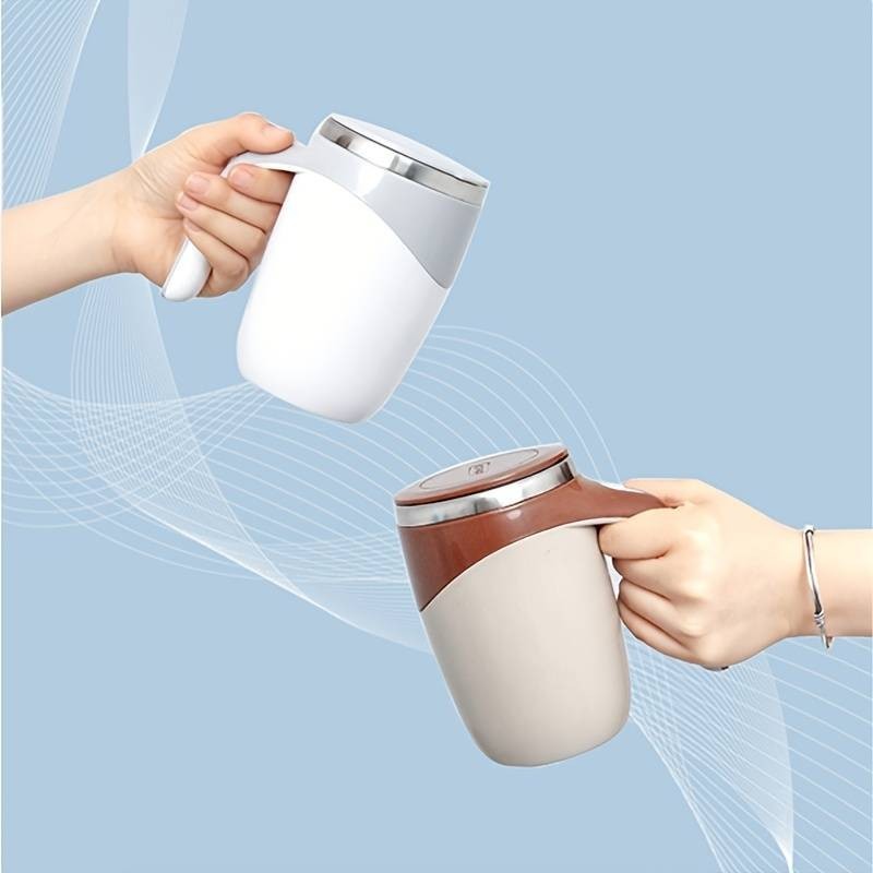 Hongu Tazza automescolante miscelazione caffè latte 380ml self stir...
