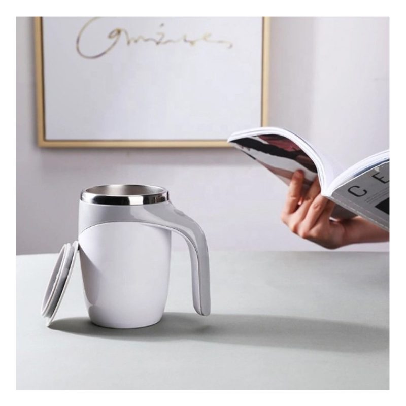 Hongu Tazza automescolante miscelazione caffè latte 380ml self stir...