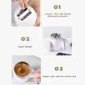 Tazza automescolante miscelazione caffè latte 380ml self stirring mug automatica