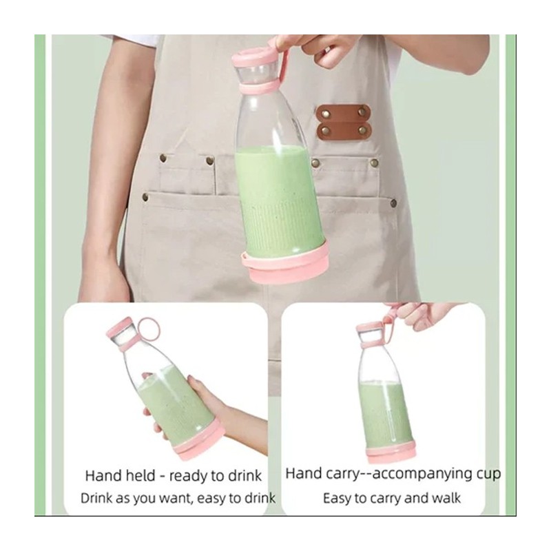 Hongu Mini frullatore portatile ricarica USB viaggio succo frutta f...