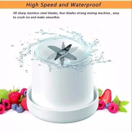 Mini frullatore portatile ricarica USB viaggio succo frutta frullati mixer 300ml