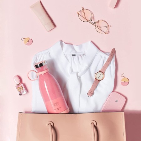 Mini frullatore portatile ricarica USB viaggio succo frutta frullati mixer 300ml