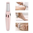 Rimuovi calli elettrico ricaricabile duroni piedi pedicure 2 testine portatile