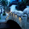 4Pz Faretto Led Solare Lampada Giardino Segnapasso Recinzione Luce ...