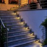 4Pz Faretto Led Solare Lampada Giardino Segnapasso Recinzione Luce ...