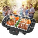 Griglia elettrica 2000W barbecue bistecchiera grill BBQ piastra giardino tavolo