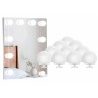Luci LED da specchio per trucco dimmerabili da 10pz lampadine stile...