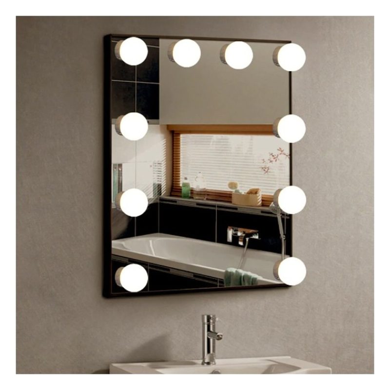 Luci LED da specchio per trucco dimmerabili da 10pz lampadine stile...