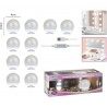 Luci LED da specchio per trucco dimmerabili da 10pz lampadine stile...