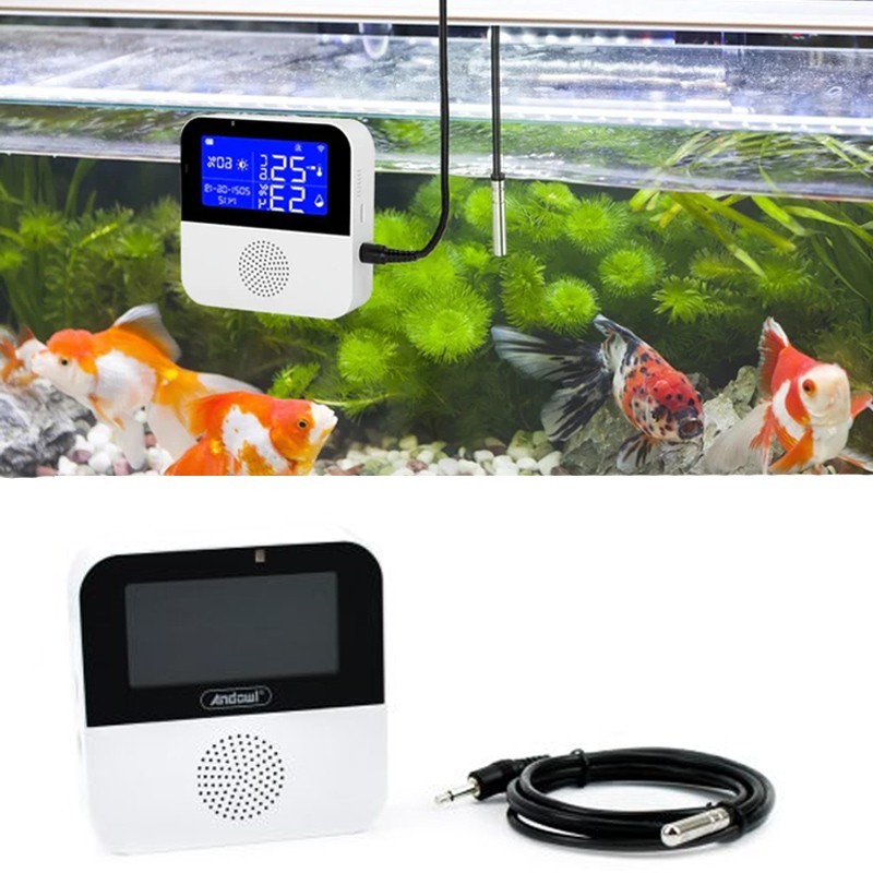 Termometro WIFI SMART sensore di temperatura umidità misuratore igr...